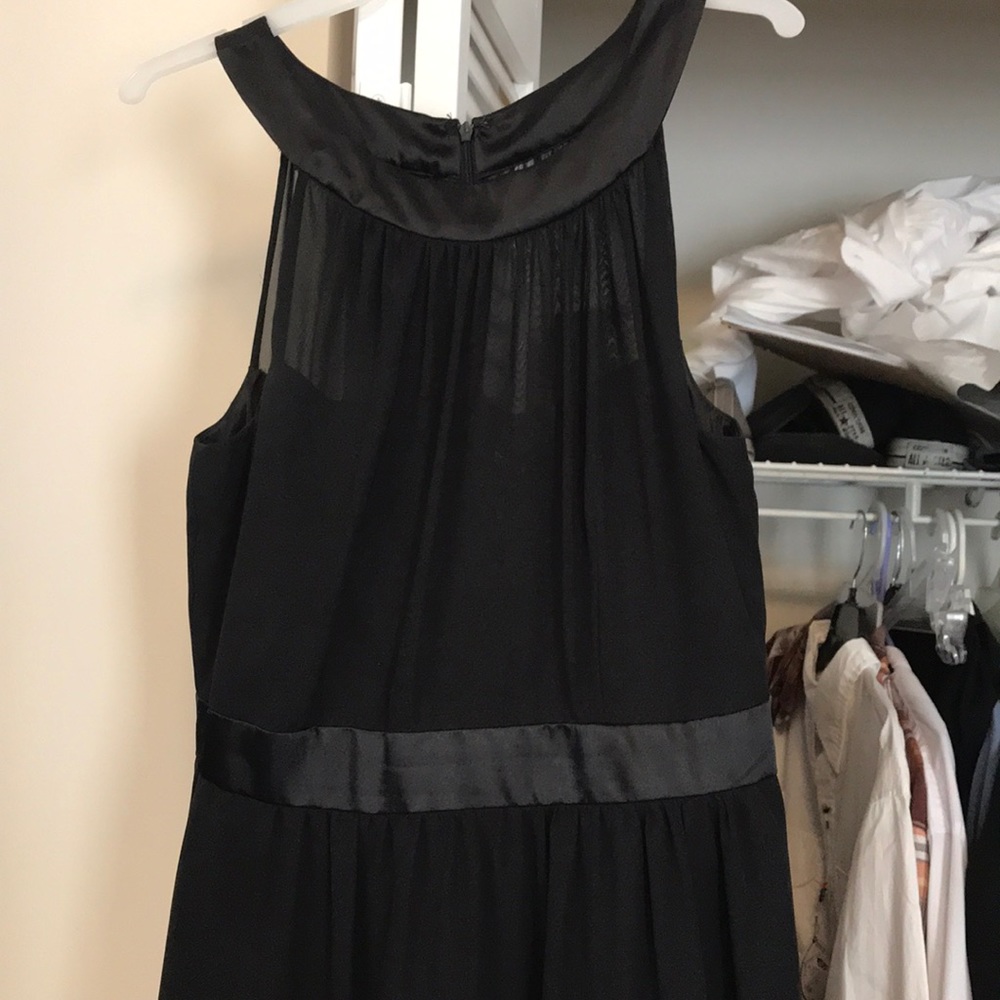 Black cocktail dress